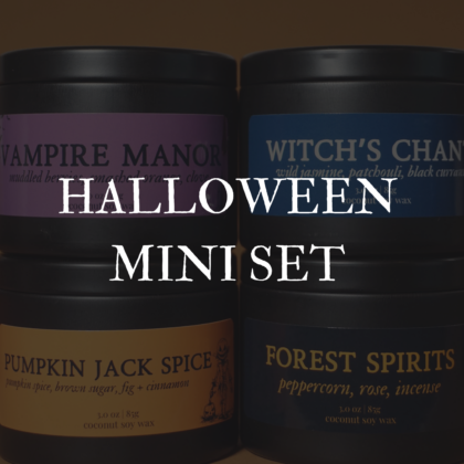 Halloween Mini Candle Set