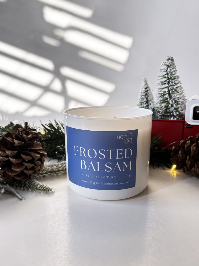 Frosted Balsam 16 oz candle