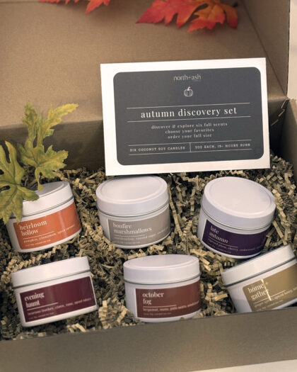 Autumn Collection Mini Candles