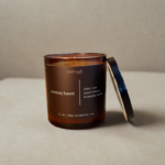 evening haunt coconut soy wax autumn halloween candle