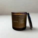 october fog coconut soy wax candle, fall and autumn candle collection